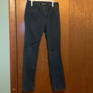 Slim straight jeans